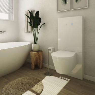 How to Convert a Floor Toilet to a Wall Mount Toilet