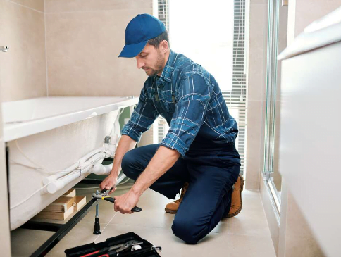 How to Fix a Dip in a Bathtub 3