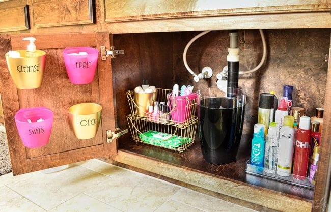 Bathroom Vanity Organization 23