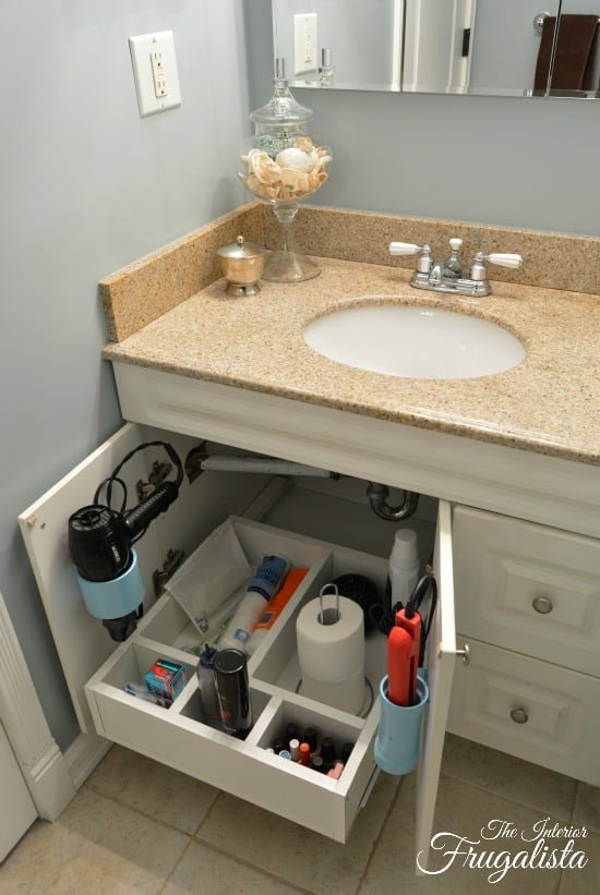 Bathroom Vanity Sliding Shelf MainW