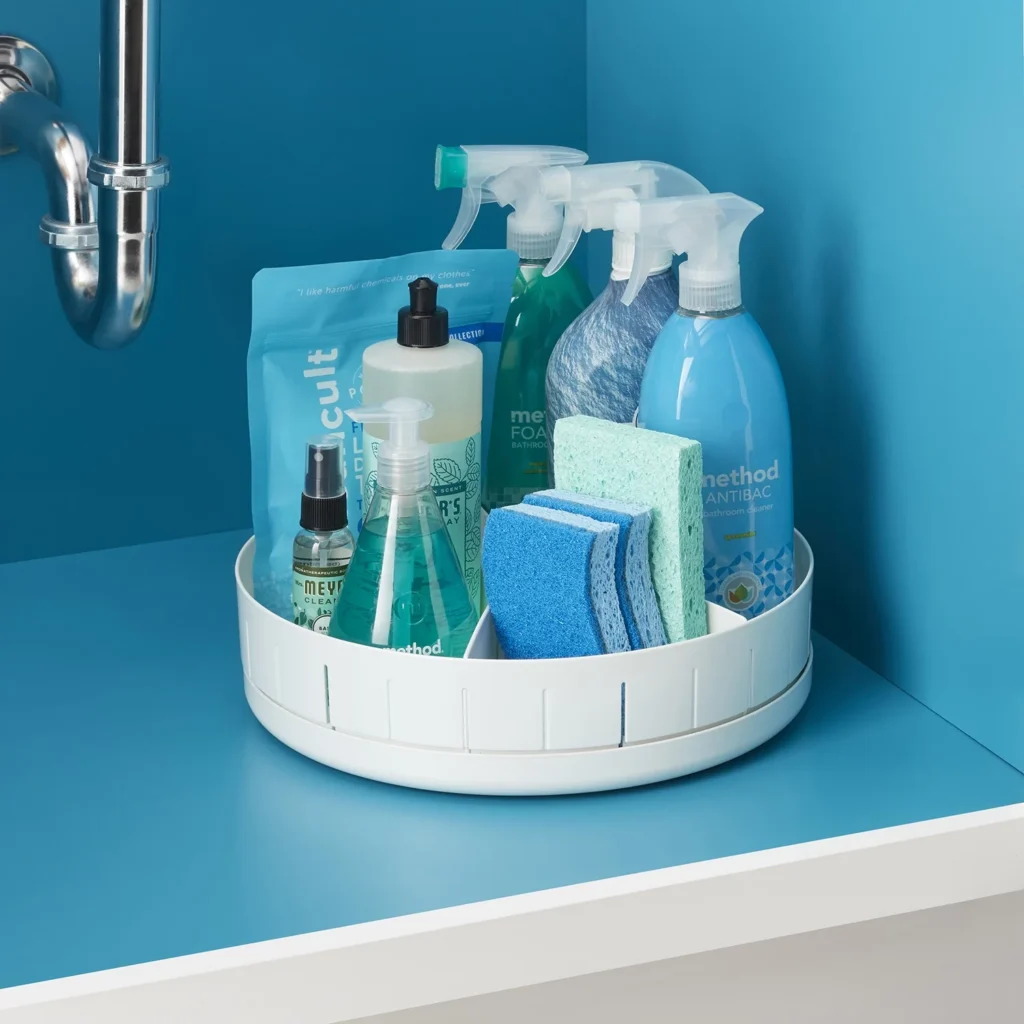 YouCopia SinkSuite Under Sink Organizer Rotating Lazy Susan Turntable for Kitchen or Bathroom Storage 7009d470 08a9 45d0 b8a8 1bb169bf8e9d.f054233f64d2eda368449d5f5990ffff