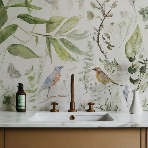 Nature-inspired Watercolor: