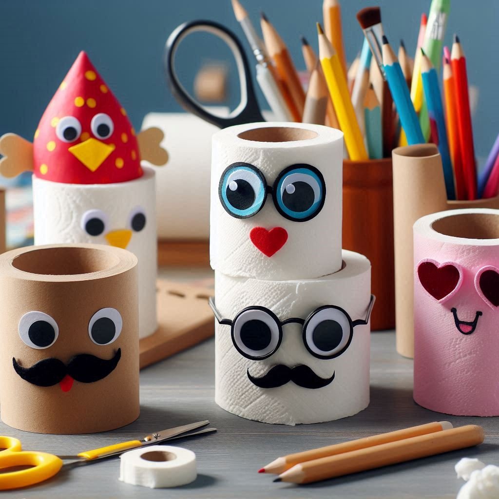 Fun & Functional Toilet Paper Roll Crafts