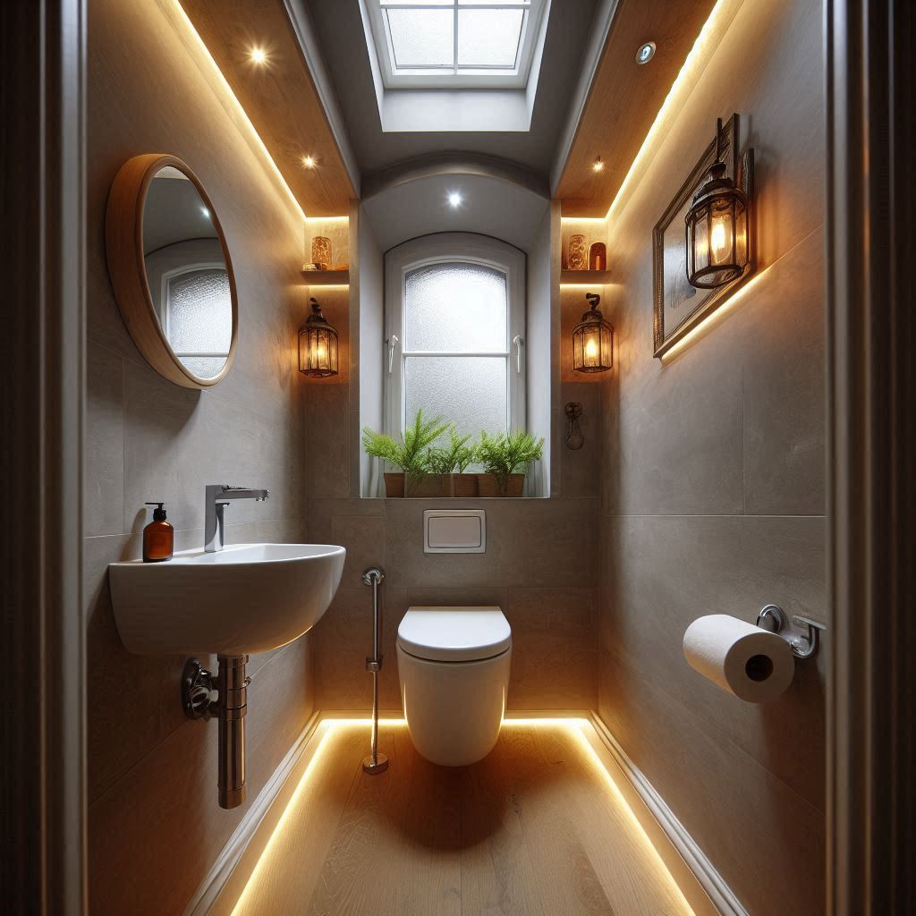 21 Super Chic Downstairs Toilet Design Ideas - sprucebath.com