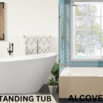 Freestanding Soaking Tub vs. an Alcove Bathtub