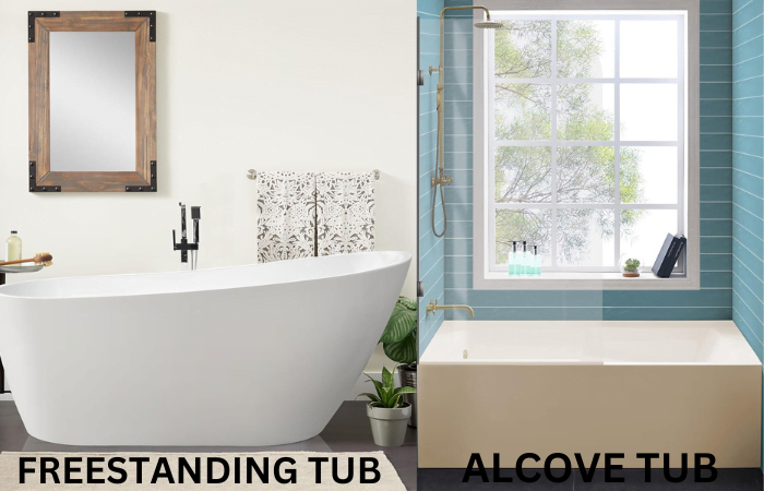 Freestanding Soaking Tub vs. an Alcove Bathtub