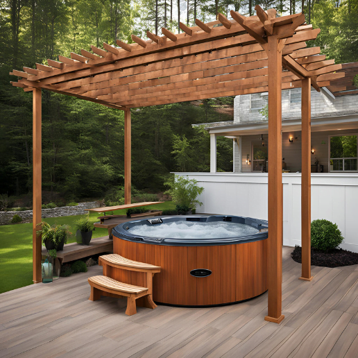 Hot Tub Pergola Ideas
