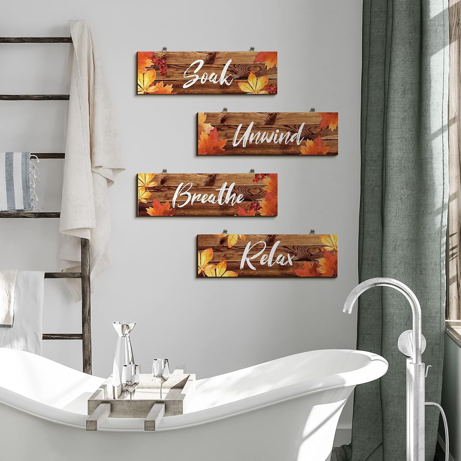 Fall Bathroom Décor Ideas
