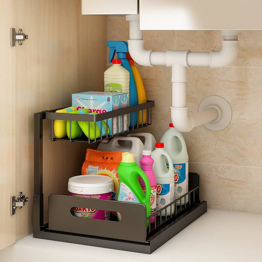 Bathroom Cleaning Supplies Organization Ideas