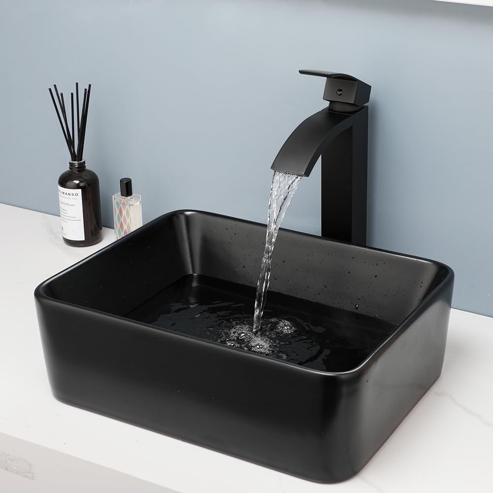 Small Bathroom Black Sink Decor Ideas