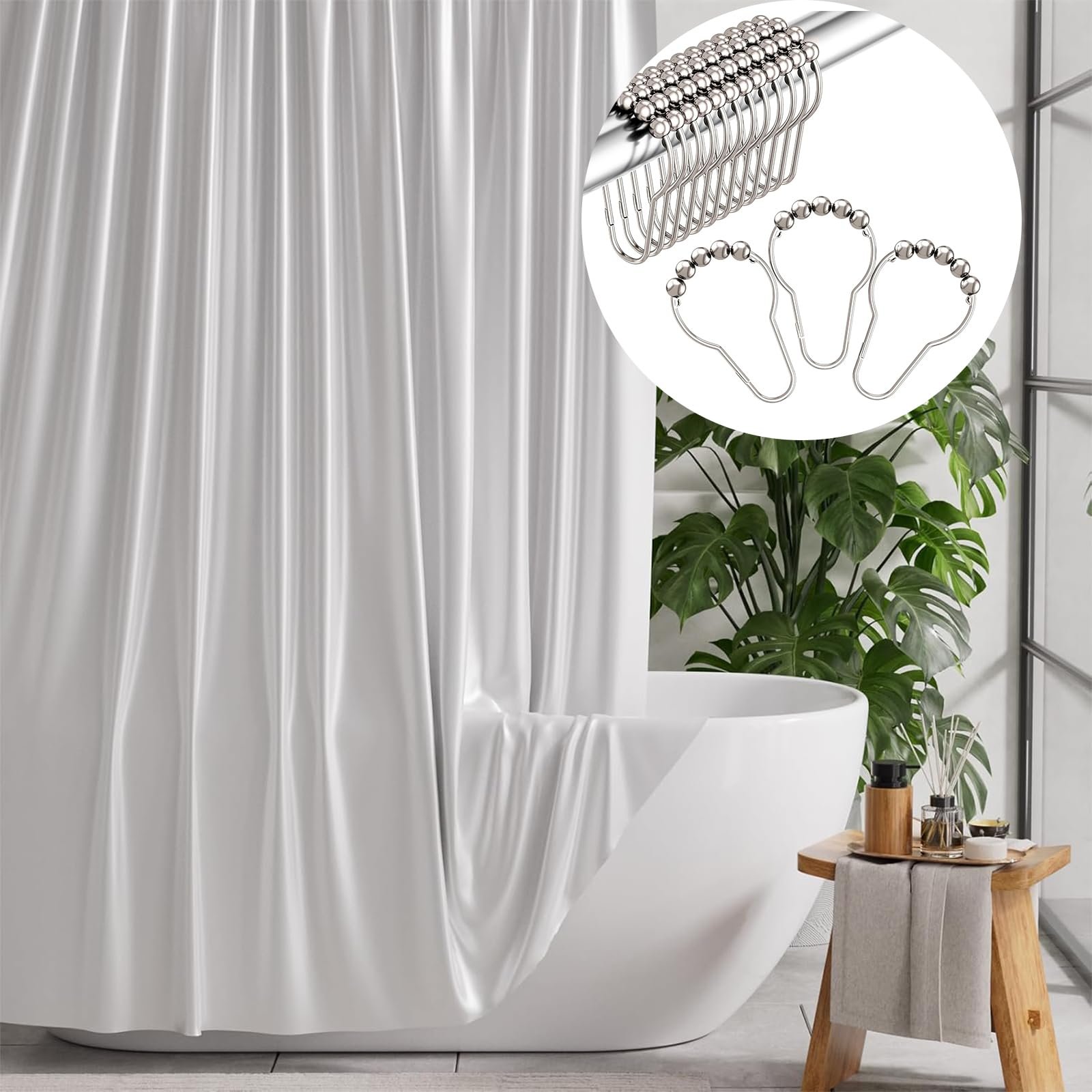11 Luxury Shower Curtain Ideas for an Elegant Bathroom Upgrade
