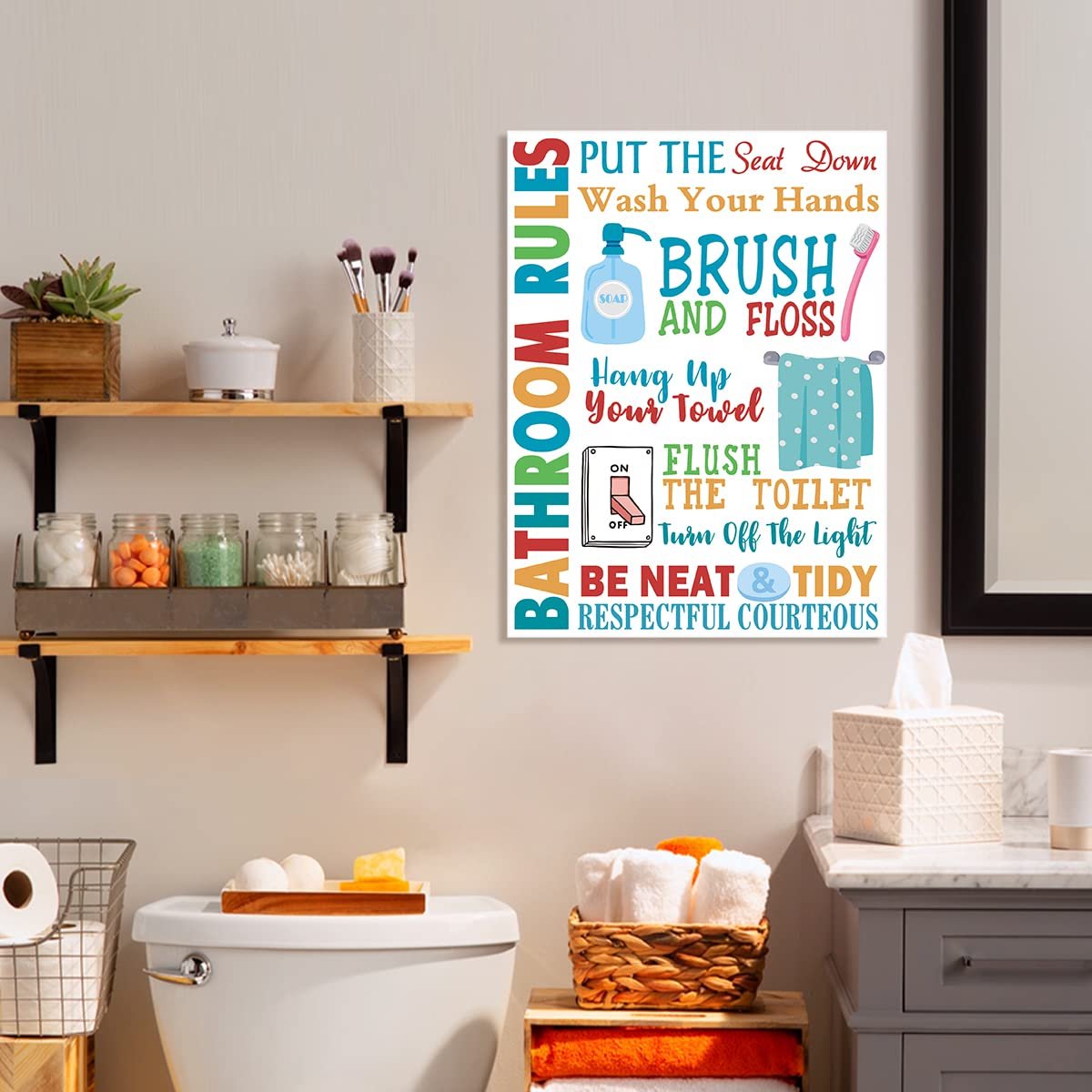Colorful Kids Bathroom Ideas
