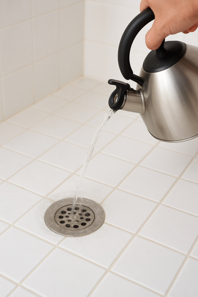 The Three Step Natural Shower Drain Cleaning Hack6