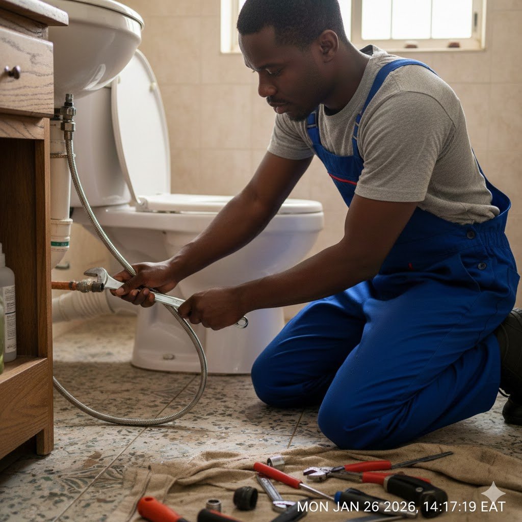 How to Hide Toilet Plumbing in a Small Bathroom