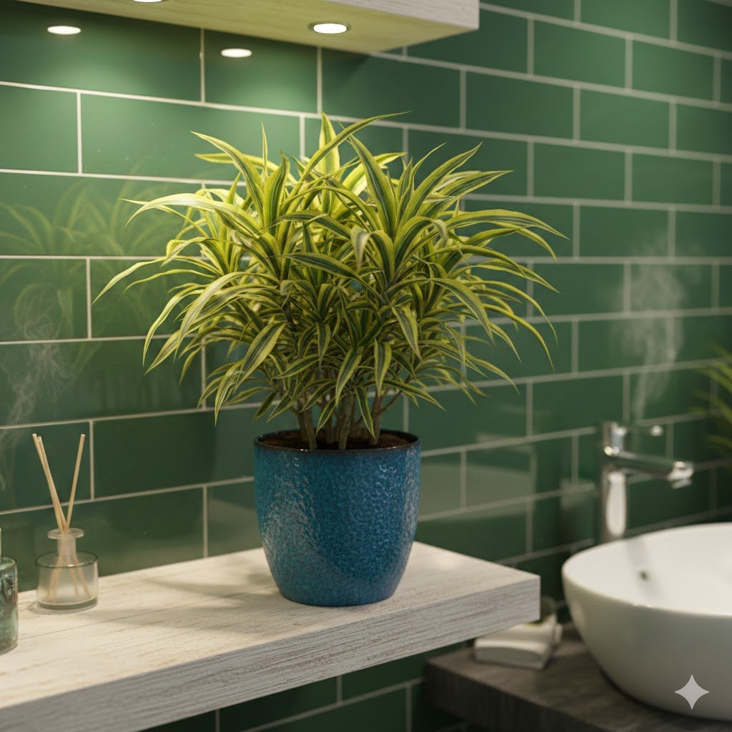 Best Low Light Plants for Windowless Bathrooms with High Humidity 11 Dragon Tree