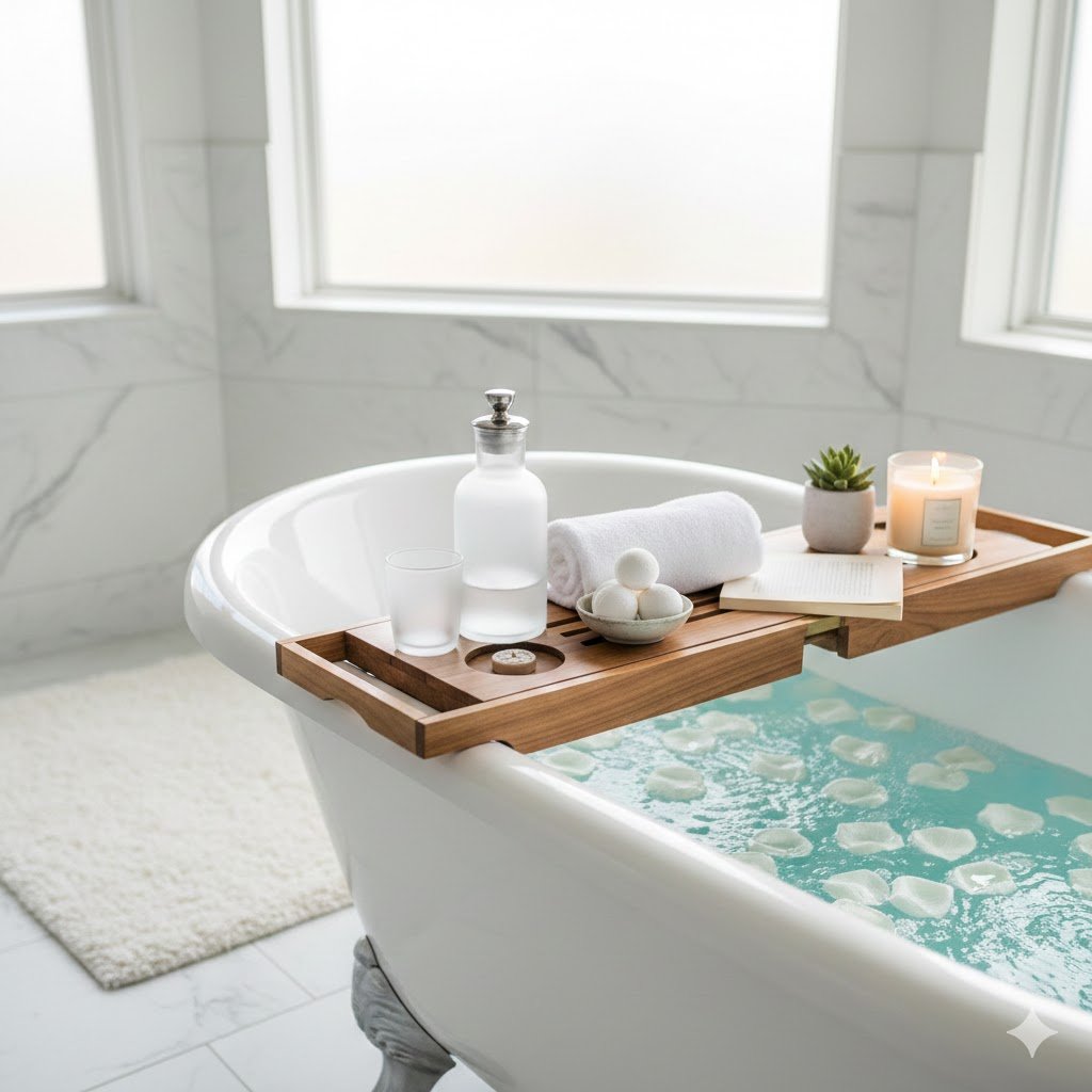 Bathscaping Essentials for An At-home Spa Night