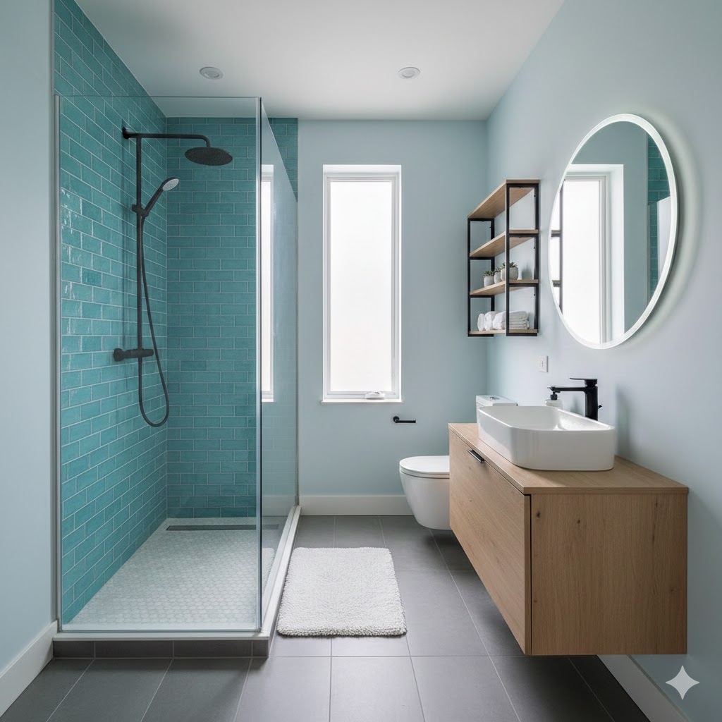 10 Genius 5x10 Bathroom Remodel Layouts with Walk-In Showers ...