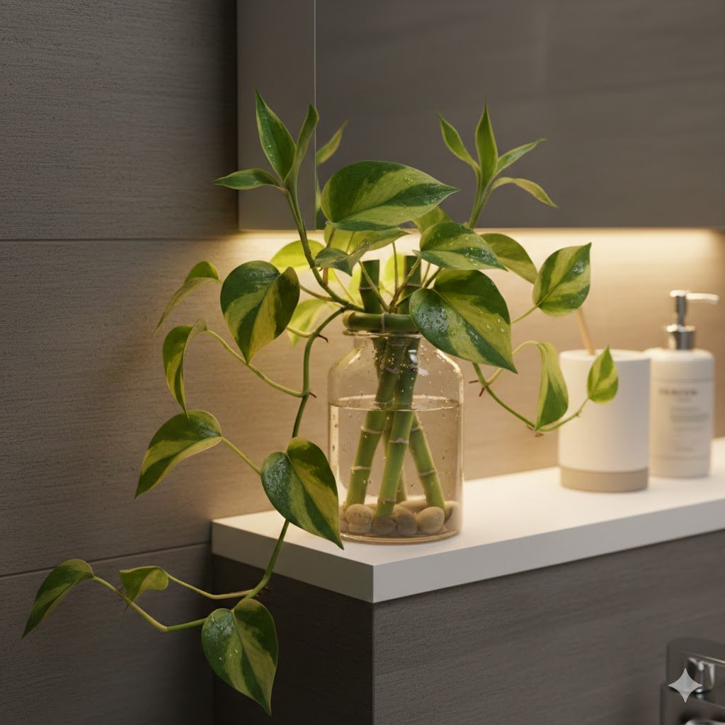 Best Low Light Plants for Windowless Bathrooms with High Humidity