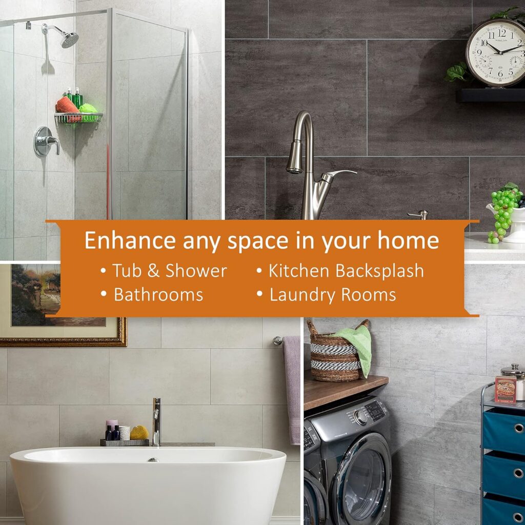5 Best No‑Grout Wall Panels for a Sleek Bathroom 2 Palisade Interlocking Vinyl Wall Panels