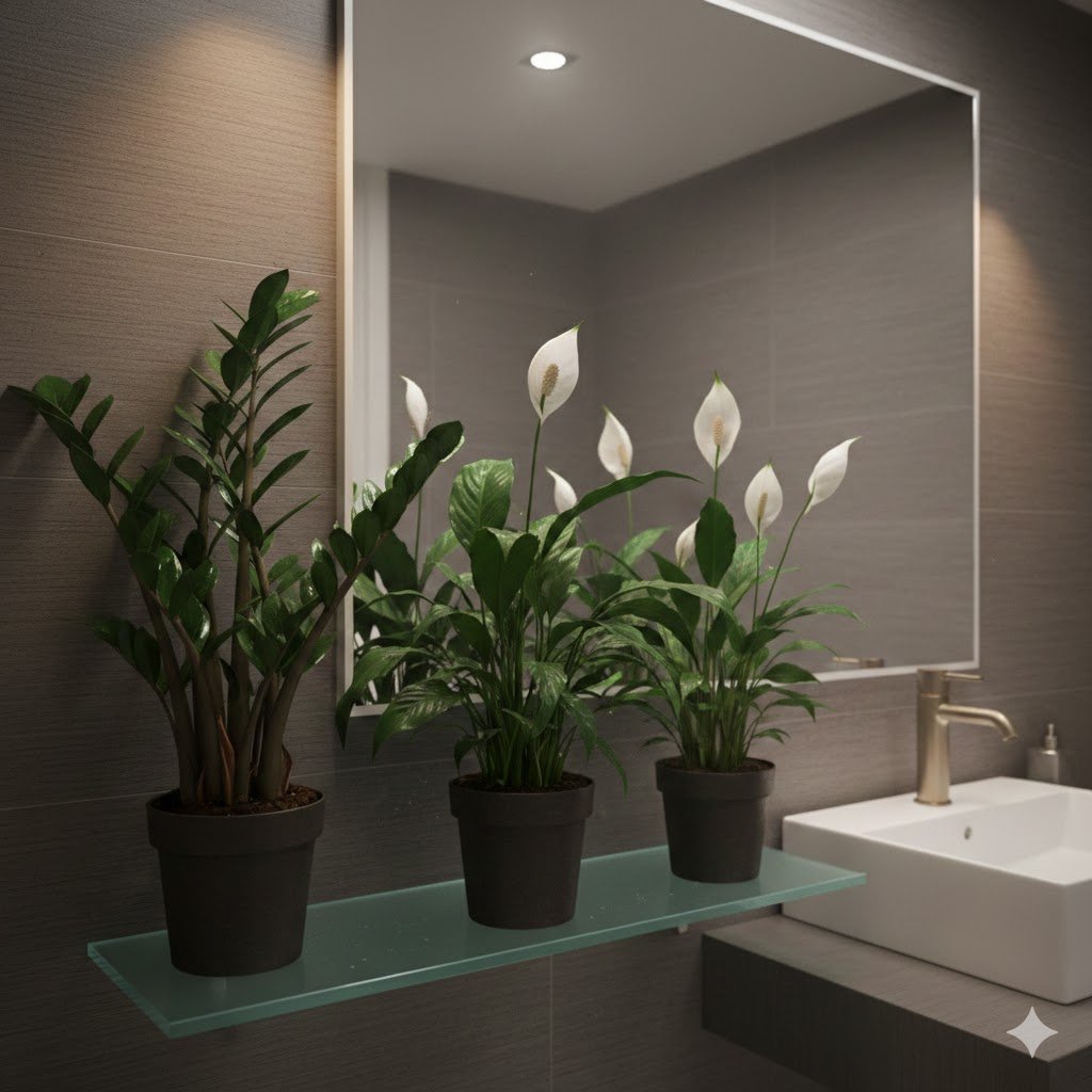 Best Low Light Plants for Windowless Bathrooms with High Humidity 4 Peace Lily The Drama Queen of Humidity