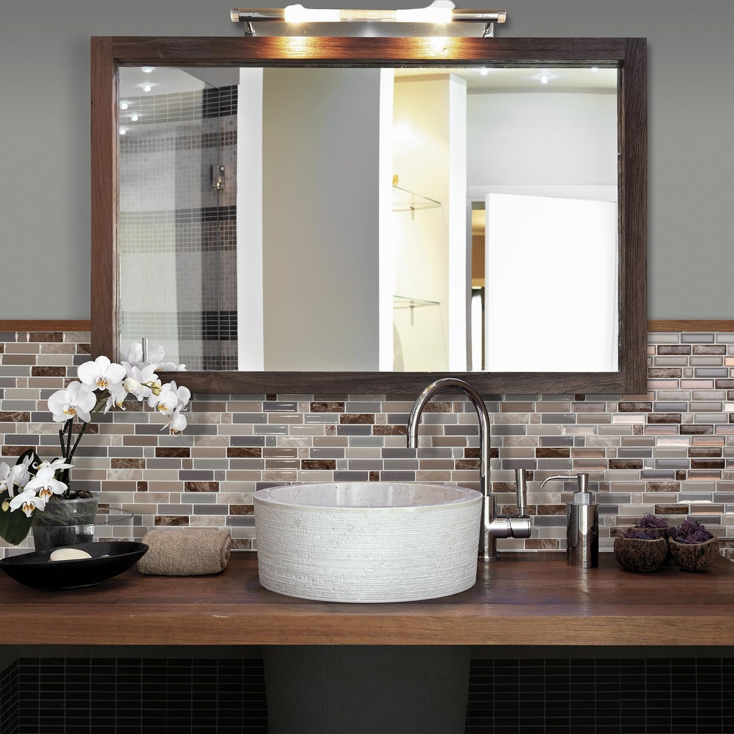 7 Best Rental-Friendly Bathroom Tile Stickers