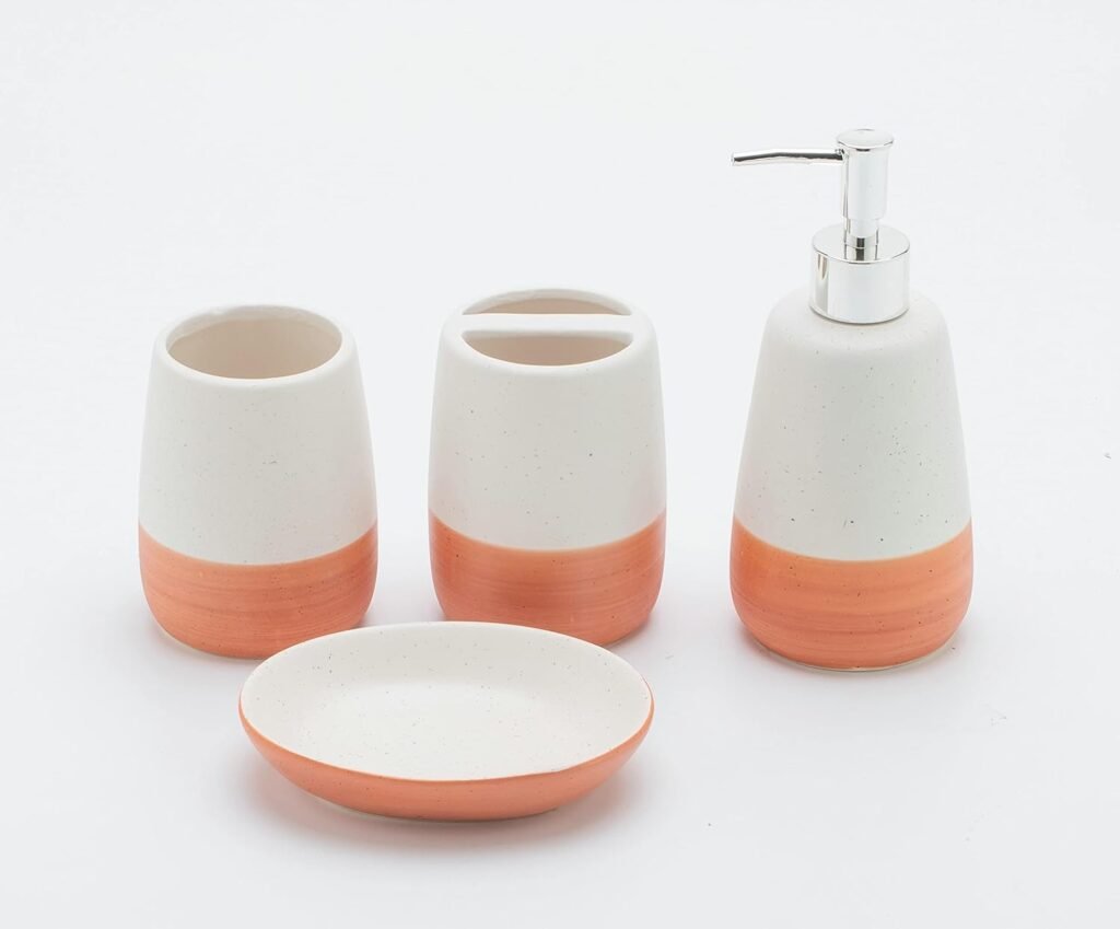 7 Stunning Earthy Terracotta Bathroom Accessories to Warm Up Your Space 3 Terracotta Toothbrush Holder – Small Detail Big Impact