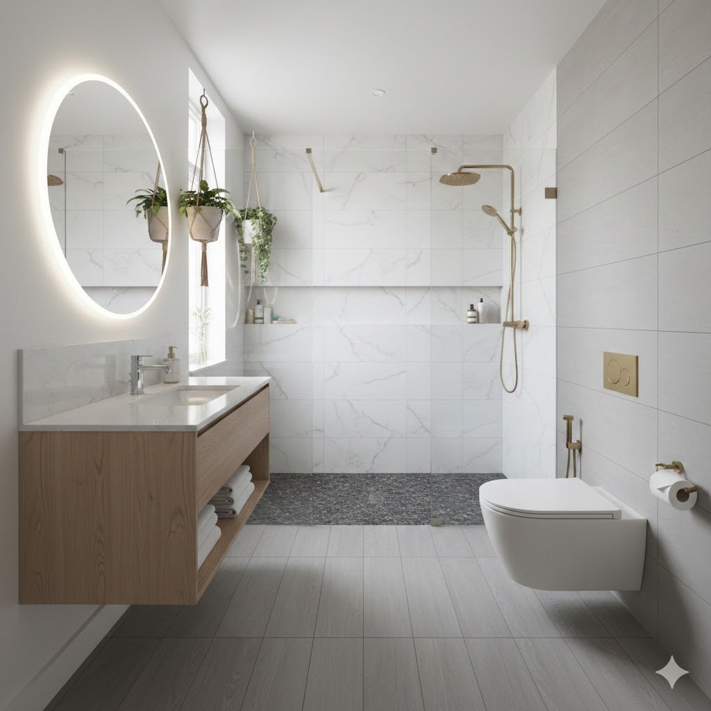 Genius 5x10 Bathroom Remodel Layouts with Walk-In Showers