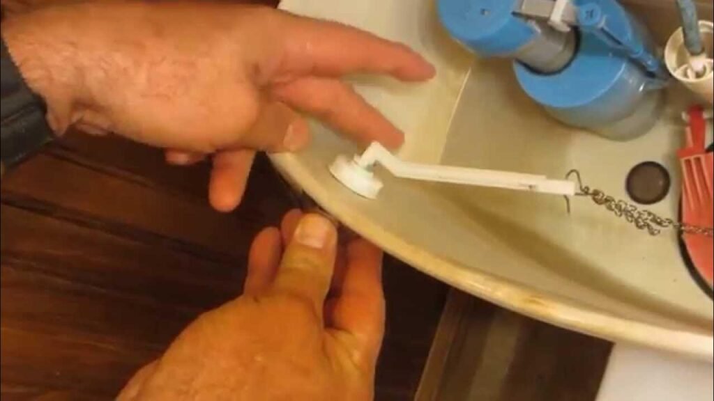 fixing loose toilet handle