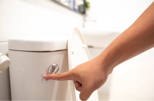 fixing loose toilet handle3