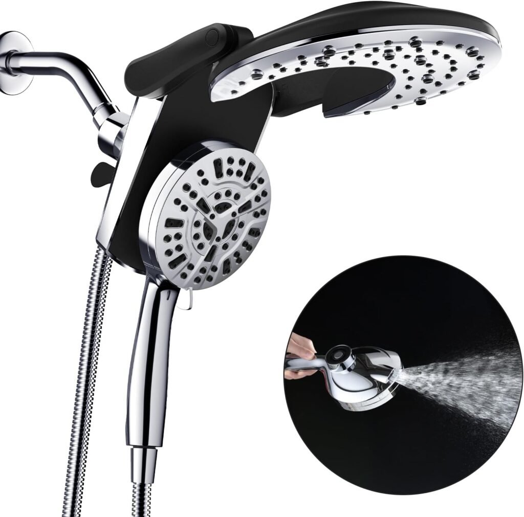 BOZYBO Dual Rainfall Shower Head