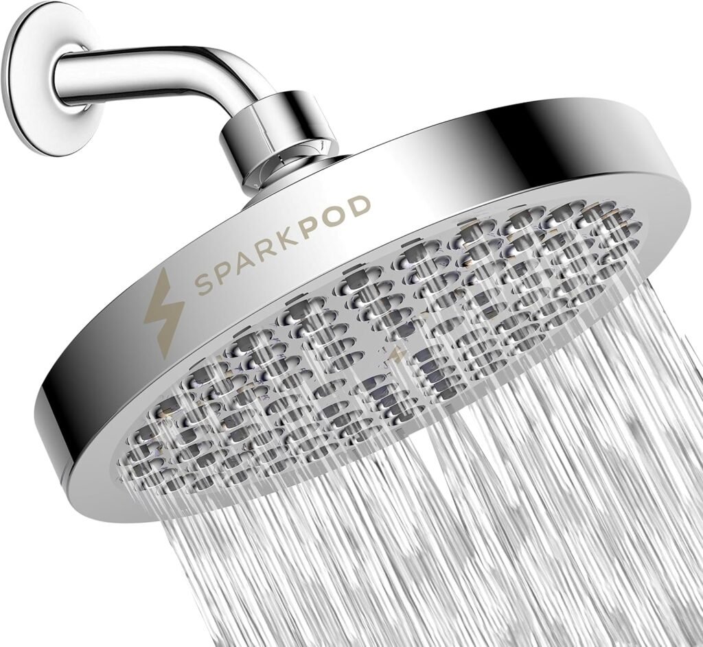 SparkPod 6 Inch Rain Shower Head