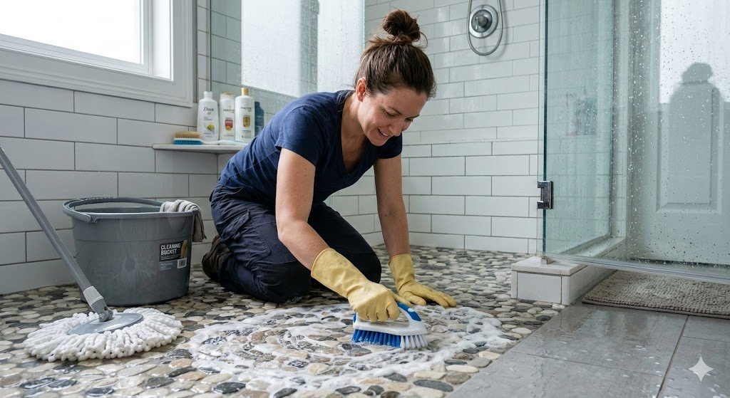 Best Way to Clean Textured Shower Floor with Baking Soda 3 unnamed 2