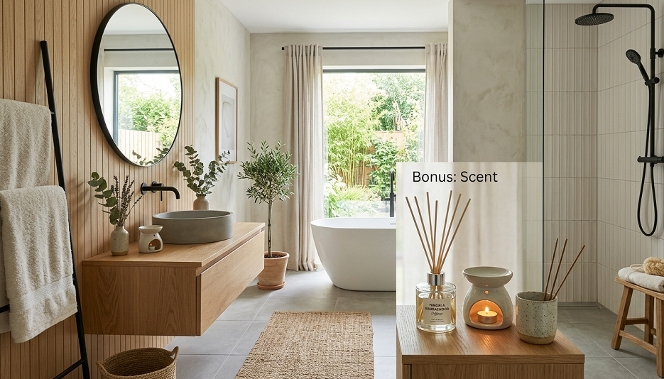 13 Japandi Bathroom Design Ideas for a Peaceful Minimalist Home111