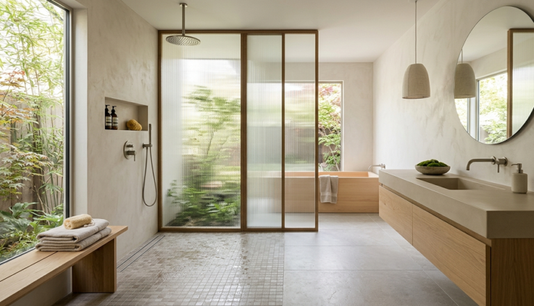 13 Japandi Bathroom Design Ideas for a Peaceful, Minimalist Home ...