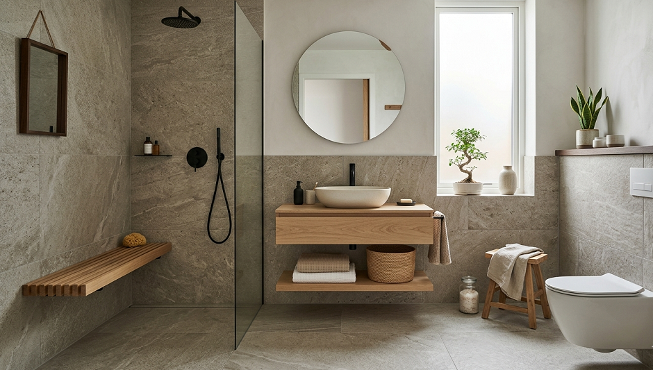 13 Japandi Bathroom Design Ideas for a Peaceful, Minimalist Home 3 13 Japandi Bathroom Design Ideas for a Peaceful Minimalist Home3