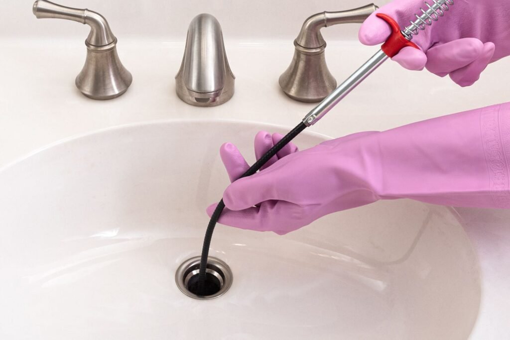 How to Remove Hair From a Bathroom Sink Drain Without Chemicals