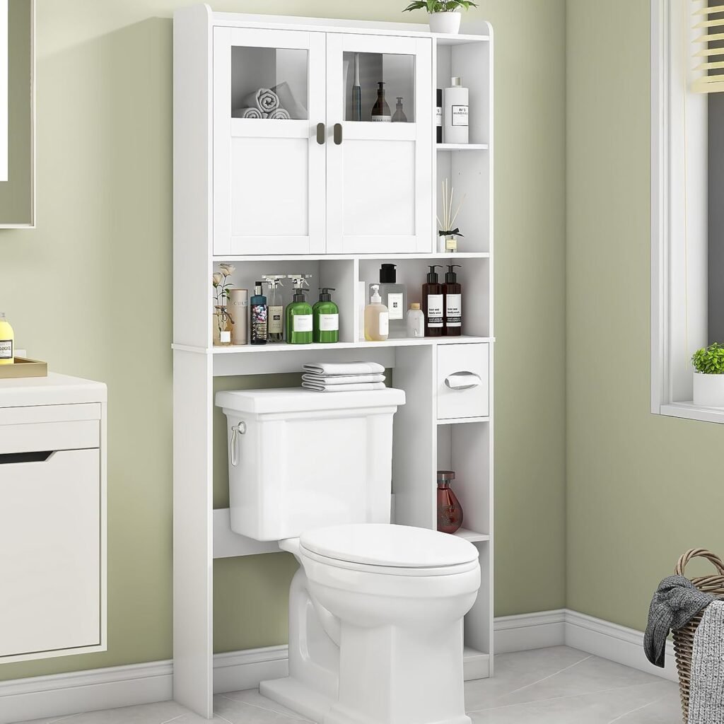 11 Best Bathroom Storage Organizers for Small Spaces 2 Over the Toilet Storage Units