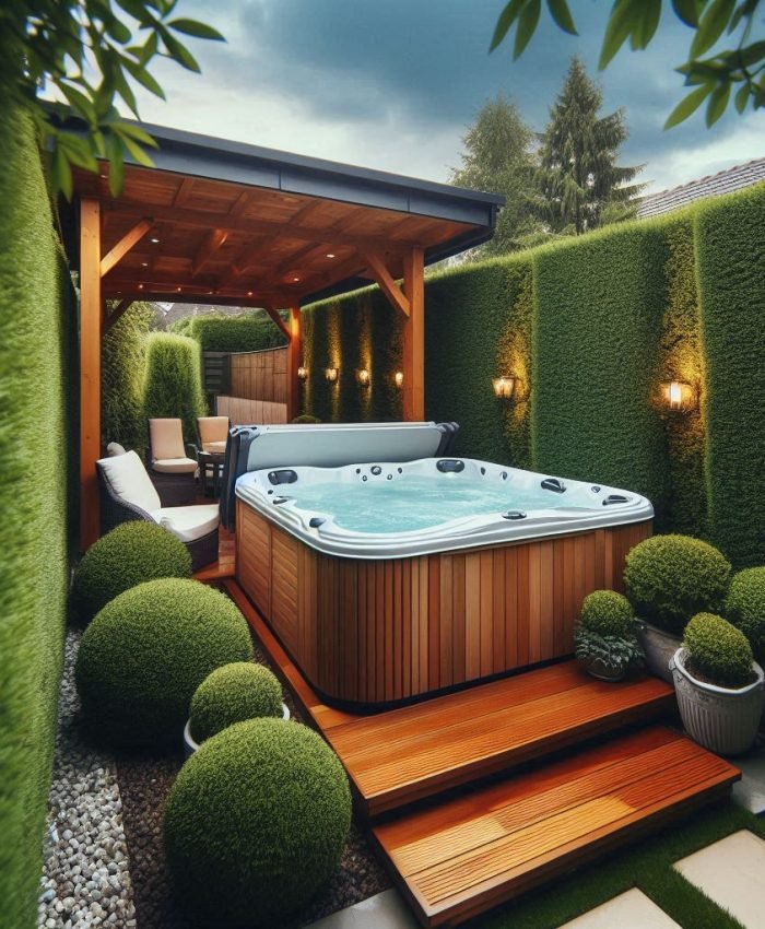 Hot Tub Privacy Ideas 
