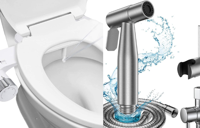 Bidet Sprayers vs. Bidet Attachments